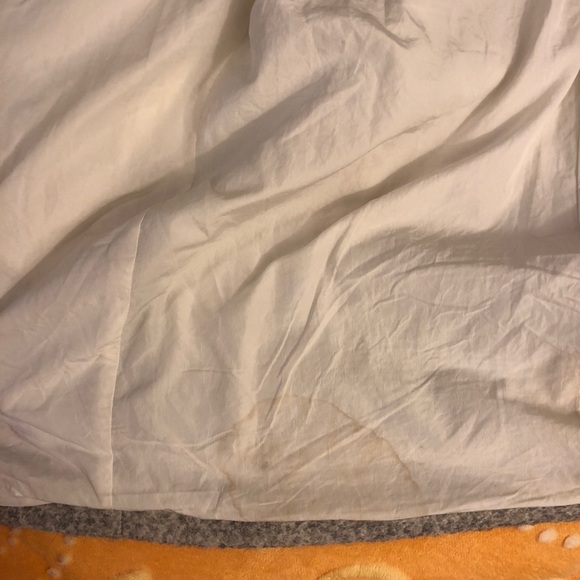 SOLD Zara Zipped Boucle Coat Gray - Picture 7 of 8